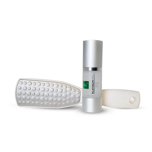 Vista 5 de Nu119 Platinum Instant Foot Peel Spray - Exfoliante y removedor de callos para talones y pies secos y agrietados - Solución de exfoliación de piel