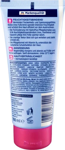 Vista 3 de Balea Crema para pies Urea, 3.4 fl oz (paquete de 2) - Producto alemán