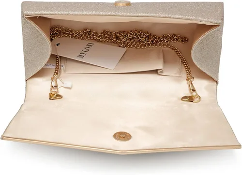 Vista 5 de Bolsos de mano brillantes para mujer, bolso de noche para mujer, bolso de mano para mujer, bolso de mano para fiesta, graduación, boda