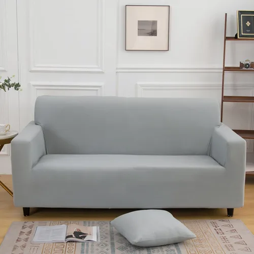 Vista 10 de IMYOGI Fundas de sofá de alta elasticidad, funda de sofá de alta elasticidad, fundas de sofá de alta elasticidad, lavables a máquina, color liso