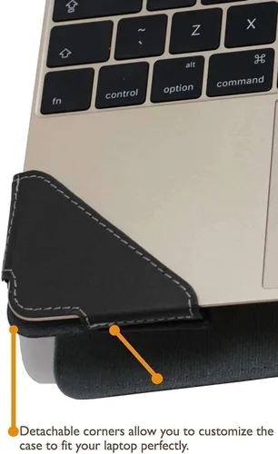 Vista 3 de Profile Series - Funda de piel negra para portátil compatible con el portátil CHUWI CoreBook X de 14