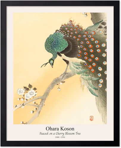 Vista 60 de Poster Master Vintage Ohara Koson Poster - Retro Blooming Lotus Flowers Print - Japanese Art - Flower Illustration - Aesthetic Design - Floral
