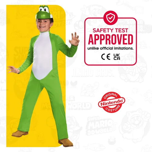 Vista 5 de Disguise Disfraz de Yoshi Deluxe para niños