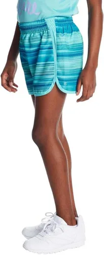 Vista 2 de C9 Champion - Pantalones cortos tejidos para correr, de 2 pulgadas, para niña