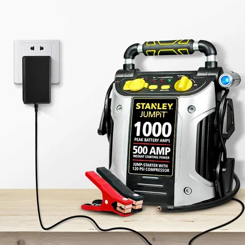 Vista 5 de Adaptador de CA de 6.6 pies 13.5 VCC 1A para Stanley J5C09 J312 J45TK Jump Starter, Stanley FATMAX 700 Peak 350 AMP J7CSR J7CS Jump Starter, Peak