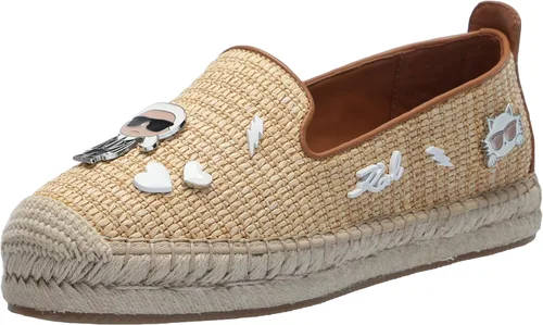 Vista 14 de Karl Lagerfeld Sandalias Michaela sin cordones para mujer Albaricoque
