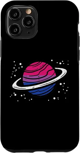 Vista 27 de iPhone 16 Bisexual Planet Saturn Bi Pride Flag Lgbtq Men Women Kids Case