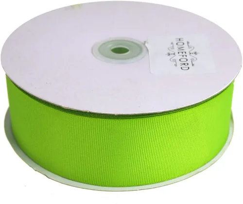 Vista 134 de Homeford Cinta de grogrén macizo, 50 yardas (1-1/2 pulgadas, oro antiguo)
