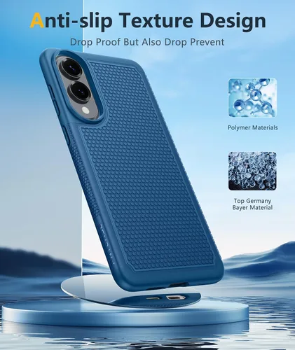 Vista 45 de FNTCASE Funda para iPhone 17 Pro: Fundas delgadas translúcidas de color azul claro compatibles con MagSafe, protección completa de la cámara
