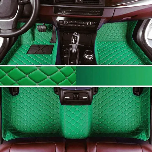 Vista 7 de Alfombrillas automotrices personalizadas para 99.99 % de los sedán, SUV, automóvil deportivo, hombres y mujeres, protección completa, almohadillas