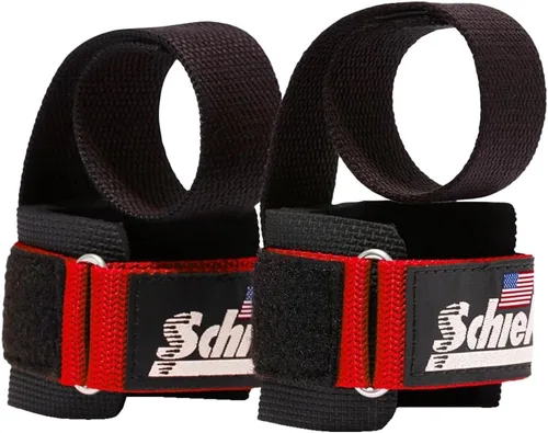 Vista 8 de Schiek Sports 1000-PLS Deluxe Power Lifting Muñequeras - Muñequeras de levantamiento de pesas