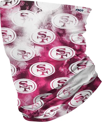 Vista 134 de FOCO NFL unisex-adult Nfl Team Logo Neck Gaiter Multiuse Mini impresión del color del equipo.