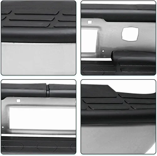 Vista 8 de TUSDAR Reemplazo de parachoques trasero para 1999-2006 Chevy Silverado GMC Sierra 1500 2500, 2007 1500 Classic Fleetside/Styleside Bed Chrome