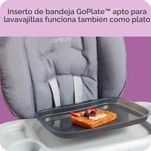 Vista 4 de Century Dine On - Silla alta 4 en 1 Crece con el niño, con 4 modos, modelo Metro