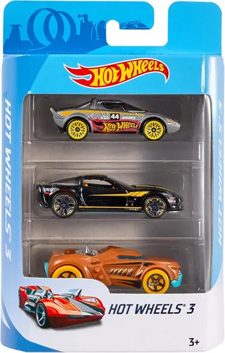 Vista 7 de Hot Wheels K5904 Hot Wheels Basic Car Surtido de 3