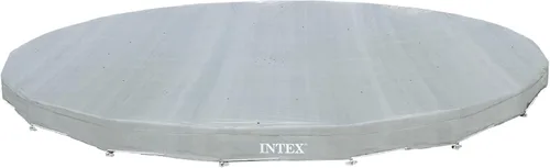 Vista 9 de CUBIERTA DE ALBERCA INTEX 28030E: Para piscinas de 10 pies con marco redondo de metal – Incluye cuerda de atado – Orificios de drenaje – Sobresalida