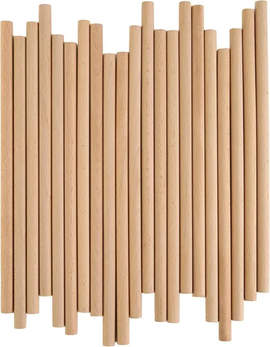 Vista 8 de 60 palos de ritmo para niños a granel, palos Lummi de música de madera, 6