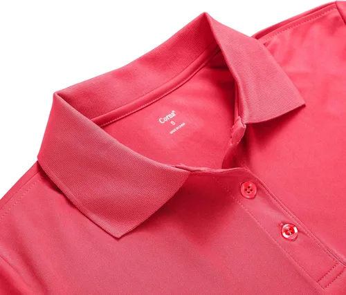 Vista 3 de MOHEEN Women's Quick Dry Short Sleeve Polo Shirts Moisture Wicking Performance Athletic Golf Polo