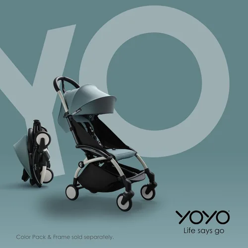 Vista 5 de Babyzen YOYO - Sombrilla, color jengibre, protección UPF 50+, compatible con el paquete 0+ recién nacido, moisés, asiento de automóvil y paquete