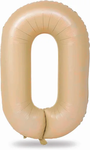 Vista 246 de Globo negro del número 0 para niñas y niños, 40 pulgadas, grande, número 0-9, de papel de aluminio, de Mylar para helio, juego de globos digitales