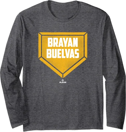 Vista 4 de Home Plate Gameday Brayan Buelvas Prospect Baseball Fan Gear Long Sleeve T-Shirt