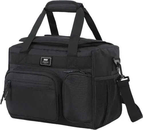 Vista 19 de MIER - Lonchera grande de 18 litros para hombres y mujeres, con aislamiento para 30 latas, color verde militar