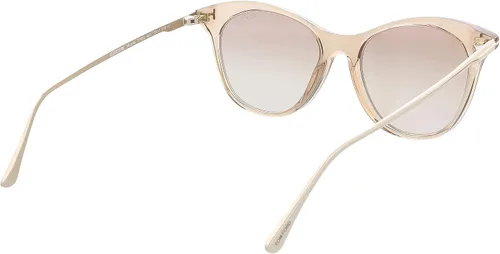 Vista 5 de Tom Ford Micaela FT0662 45G - Gafas de sol para mujer color marrón claro y oro rosa