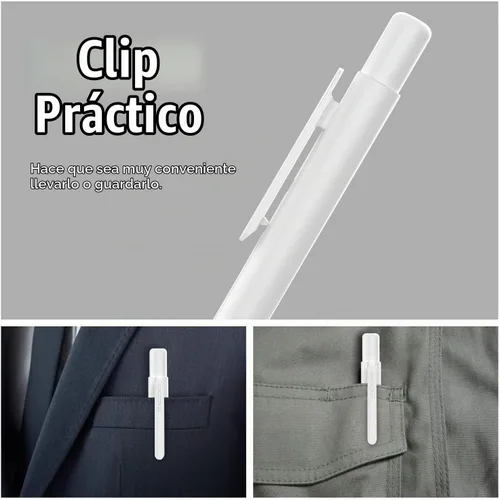 Vista 5 de MoKo Funda retráctil para Apple Pencil 1ª generación, color blanco A-blanco