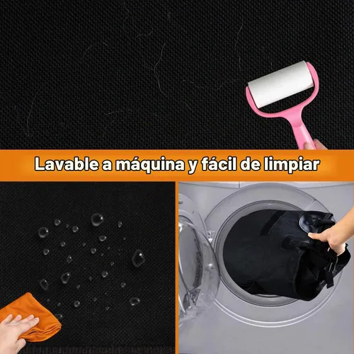 Vista 6 de Alfheim Forro de Carga para Perros, Forro de Maletero para Mascotas Antideslizante e Impermeable con Protector de Solapa del Parachoques, Alfombra