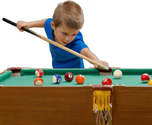 Vista 7 de TOPZEA Juego de bolas de billar tamaño pequeño, juego de bolas de billar de 1-1/2 pulgadas, juego completo de 16 bolas con estante para billar