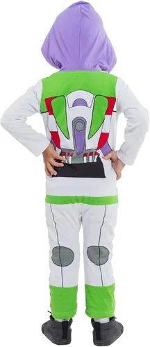 Vista 2 de Disney Pixar Toy Story Buzz Lightyear - Mameluco con cremallera para bebé