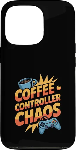 Vista 10 de Coffee Controller and Chaos Gamer Parents Mom and Dad Case for iPhone XR