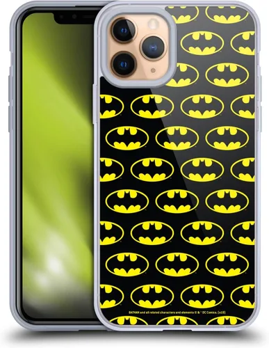 Vista 174 de Head Case Designs Funda de gel con licencia oficial de Batman DC Comics Bat Signal Logos [protección de grado militar] compatible con Apple iPhone 7