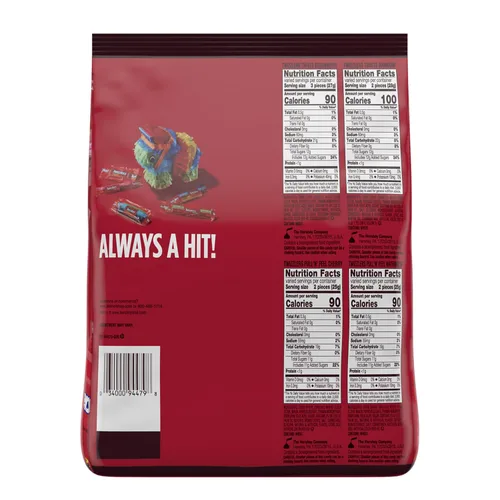Vista 2 de TWIZZLERS Surtido estilo de regaliz saborizado, paquete de fiesta a granel de caramelo, 46.34 oz