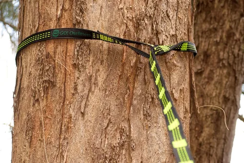 Vista 3 de Go Outfitters Juego de correas para árbol de hamaca Quick Link
