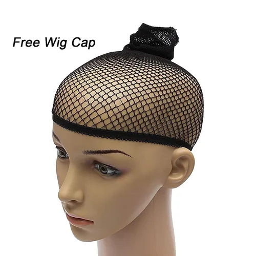 Vista 7 de Probeauty Peluca de cosplay púrpura para mujeres y niñas, peluca corta de anime púrpura con flequillo + gorra de peluca para fiesta de disfraces
