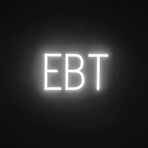 Vista 37 de SpellBrite Letrero de cajero automático para negocios Letrero relacionado con cajero automático y EBT con aspecto de neón, fuente de luz LED roja