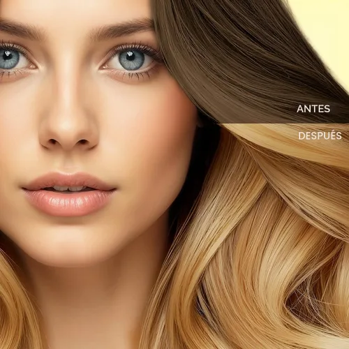 Vista 4 de Color Oops decolorante de cabello con extra acondicionador. Se procesa en 20 minutos, elimina de forma segura el tinte permanente