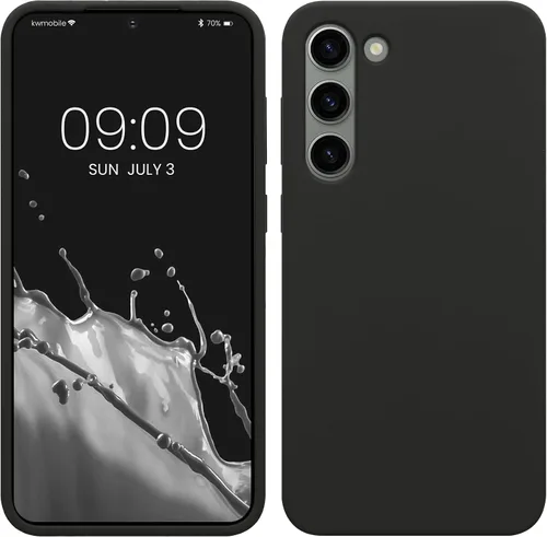 Vista 86 de kwmobile Funda compatible con Samsung Galaxy S9 - Funda de silicona TPU con acabado suave - Blue Reef