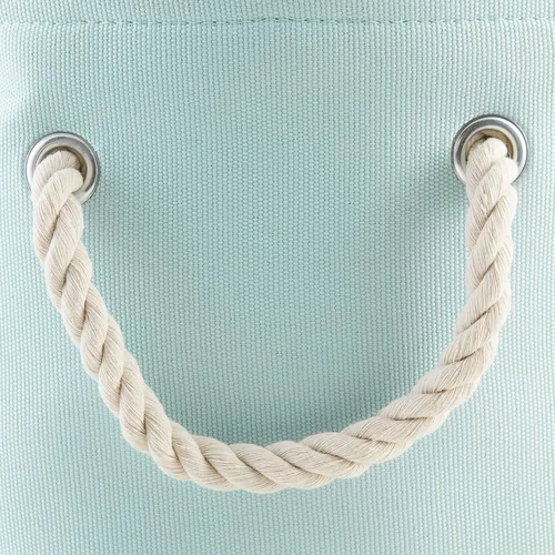 Vista 3 de Bone Dry - Canasta de almacenamiento para mascotas, pequeña y rectangular, coleccionable, aguamarina