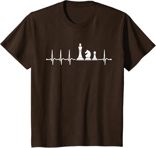 Vista 40 de Camiseta de ajedrez, niños de ajedrez, amantes del ajedrez, camiseta de ajedrez para niños, Negro