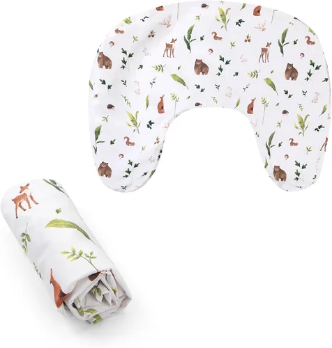 Vista 18 de Funda para Almohada de Lactancia Boppy - Suave, Lavable y Hipoalergénica de Microfibra para Almohada de Bibernón y Lactancia