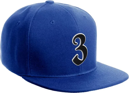 Vista 266 de Daxton Gorra clásica con visera de billete plano con letras del alfabeto inglés antiguo de la A a la Z