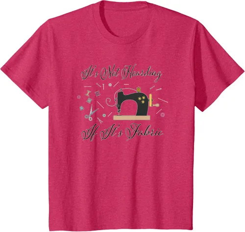 Vista 83 de It's Not Hoarding If Its - Camiseta de costura para acolchado, Blanco, S