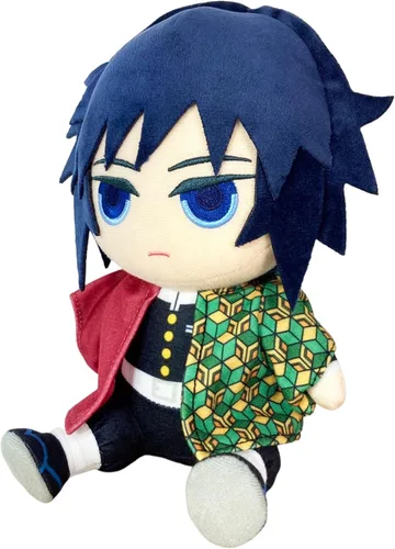 Vista 2 de Great Eastern Entertainment Demon Slayer - Giyuu Tomioka - Peluche sentado de 7 pulgadas de alto
