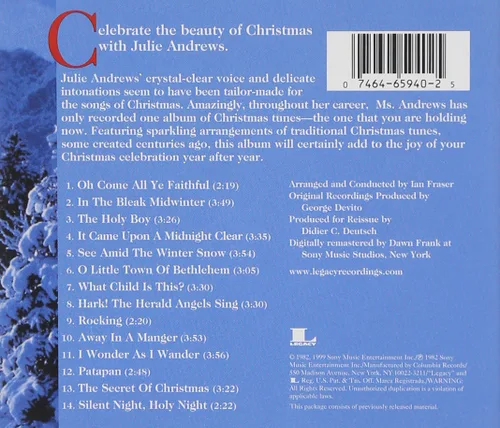 Vista 2 de Christmas With Julie Andrews