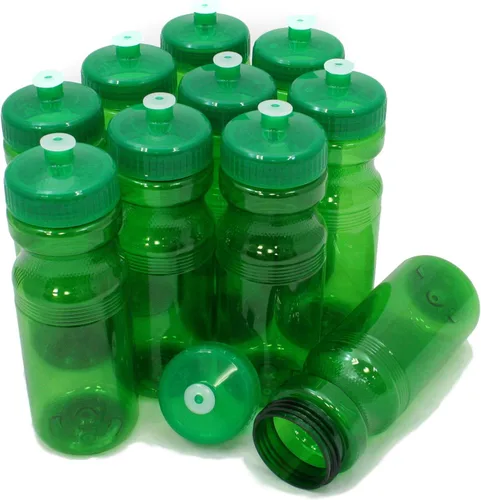 Vista 15 de Rolling Sands - Botellas de agua de plástico sin BPA de 24 onzas, juego de 10, fabricadas en Estados Unidos