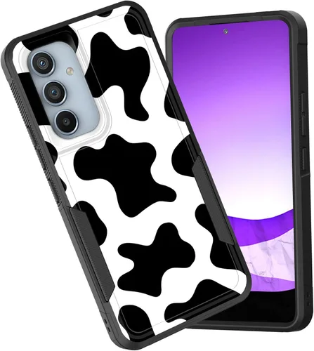 Vista 70 de Funda para Galaxy A15 5G, doble capa híbrida resistente a prueba de golpes, policarbonato duro, silicona suave, TPU, funda protectora para Samsung