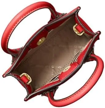 Vista 2 de Michael Kors Mercer - Bolso bandolera de piel con guijarros extra pequeño