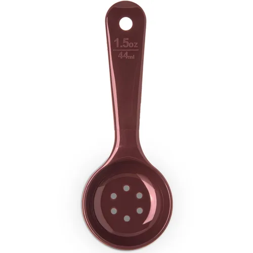 Vista 2 de Carlisle FoodService Products 496101 Cuchara sólida de control de porciones de mango corto 1.5 oz